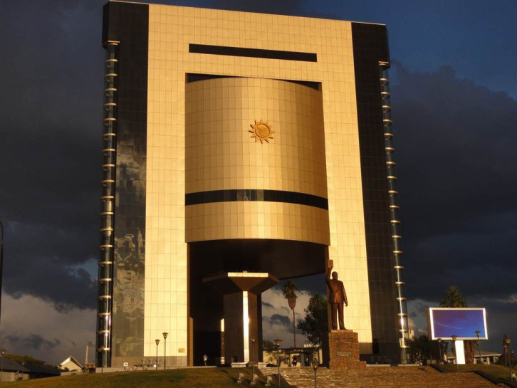 original Namibia Monument in Windhoek